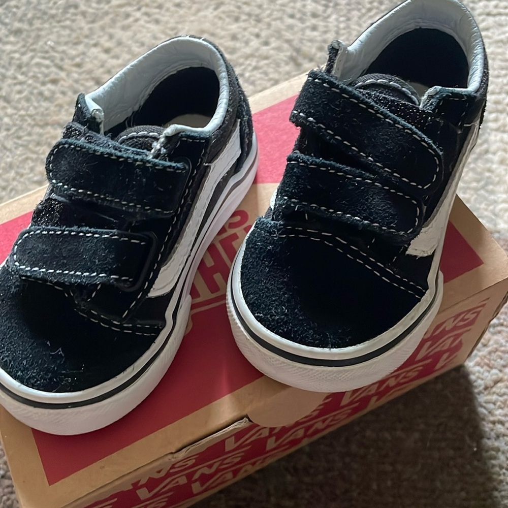 Vans Sneakers Baby Velcro Rubber Sole 3